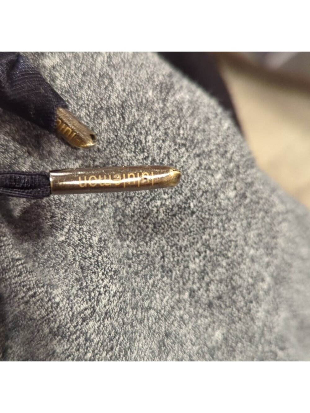 Lululemon Wear with all Heathered Black Hooded JACKET - Picture 6 of 7